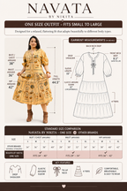 Beige Boho Tiered Dress