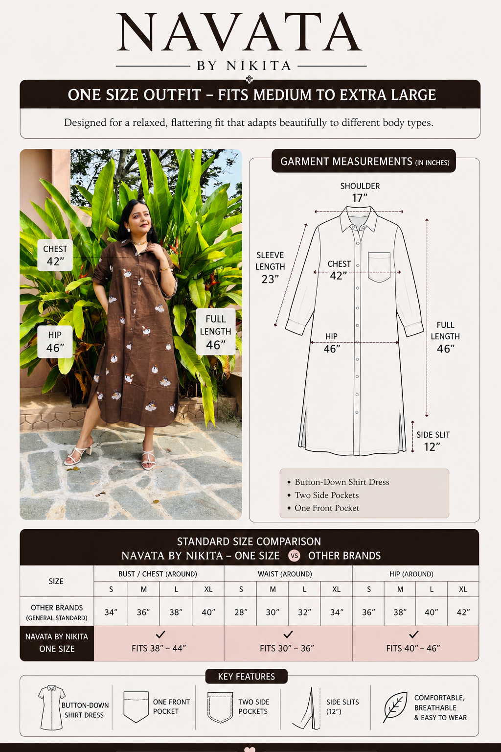 Women's Linen Cotton Shirtdress – Sparrow Sway