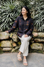 Charcoal Boho Shirt