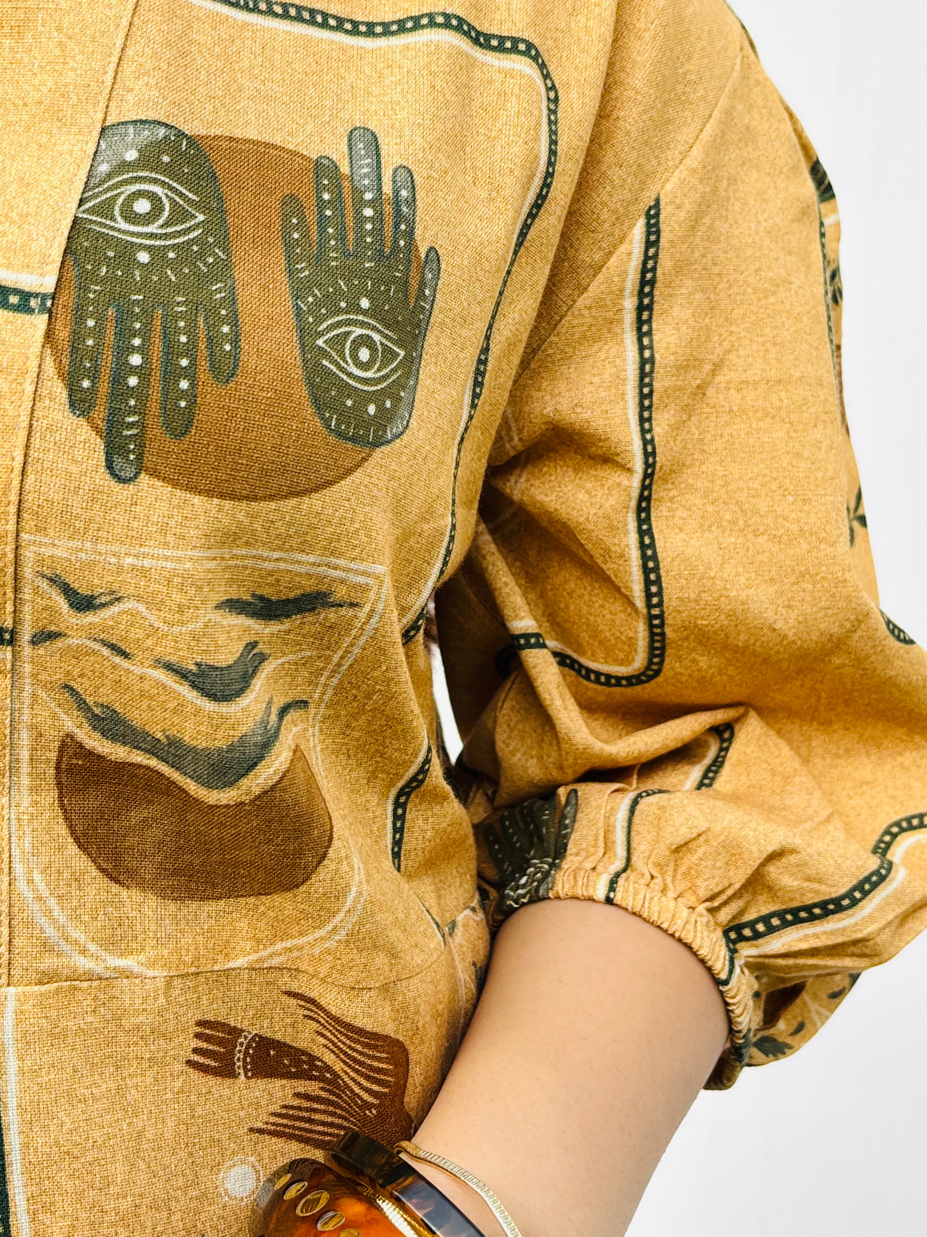 Beige Boho Tiered Dress