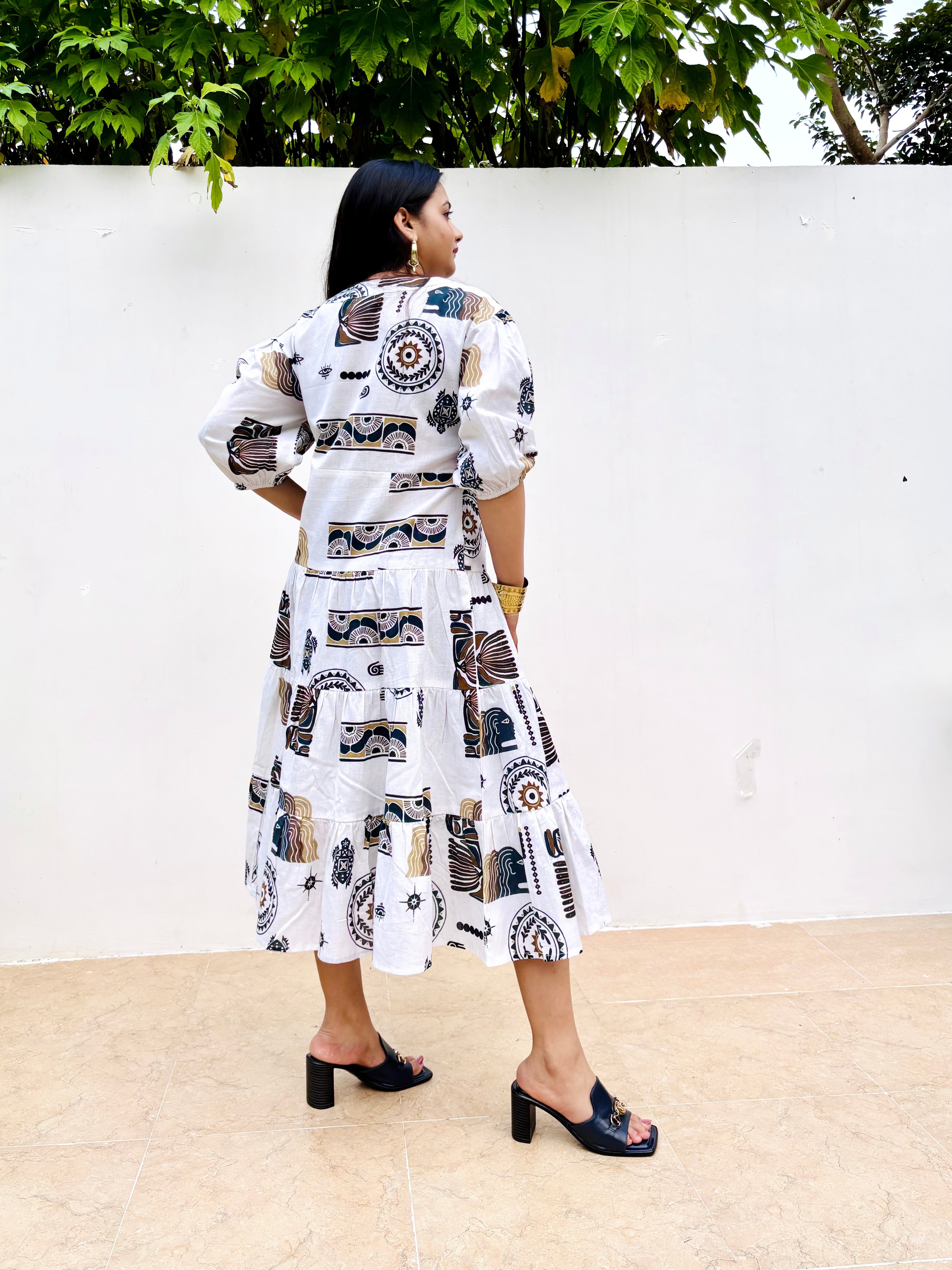 Moonlight Mandala Dress