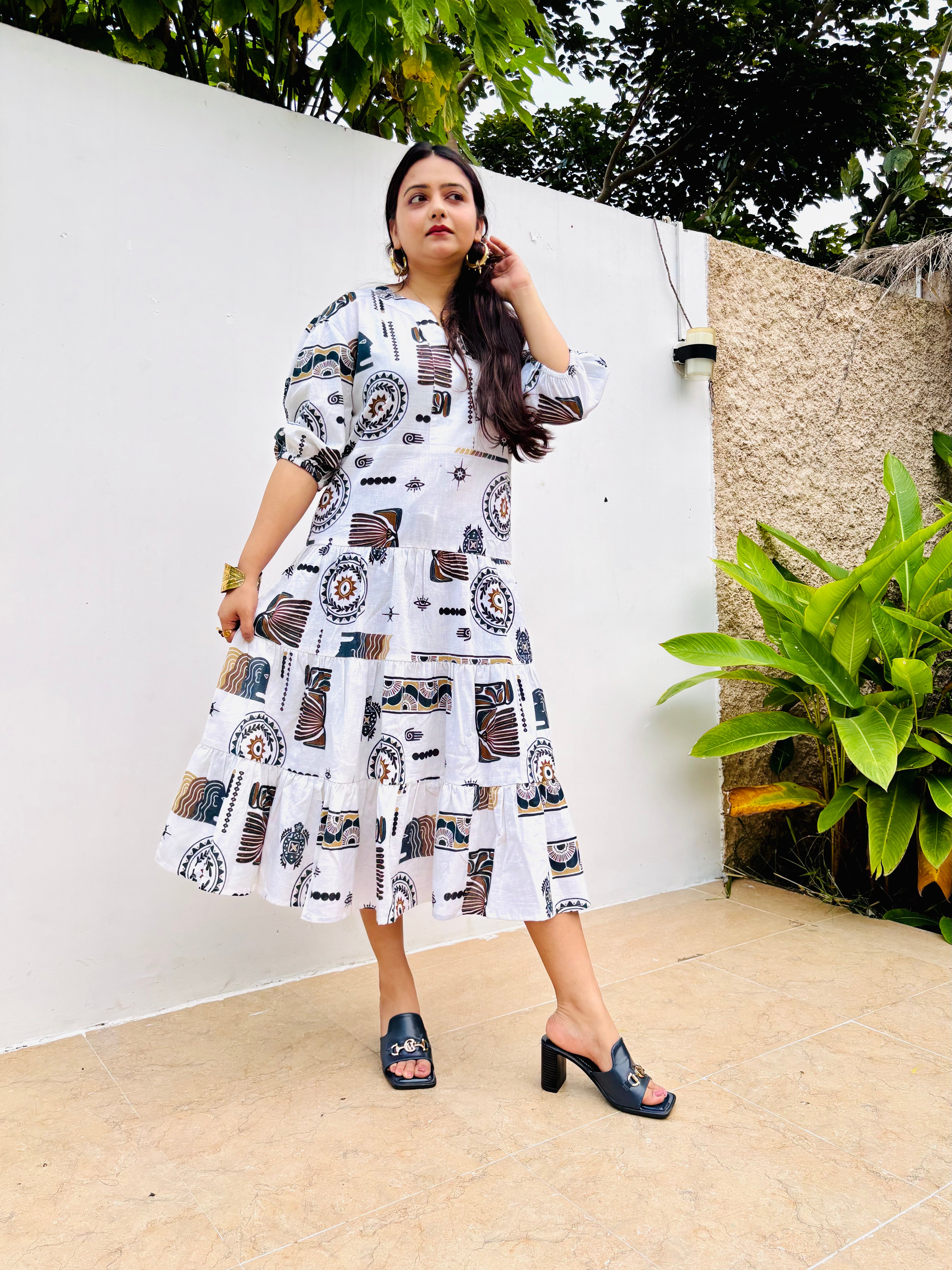 Moonlight Mandala Dress