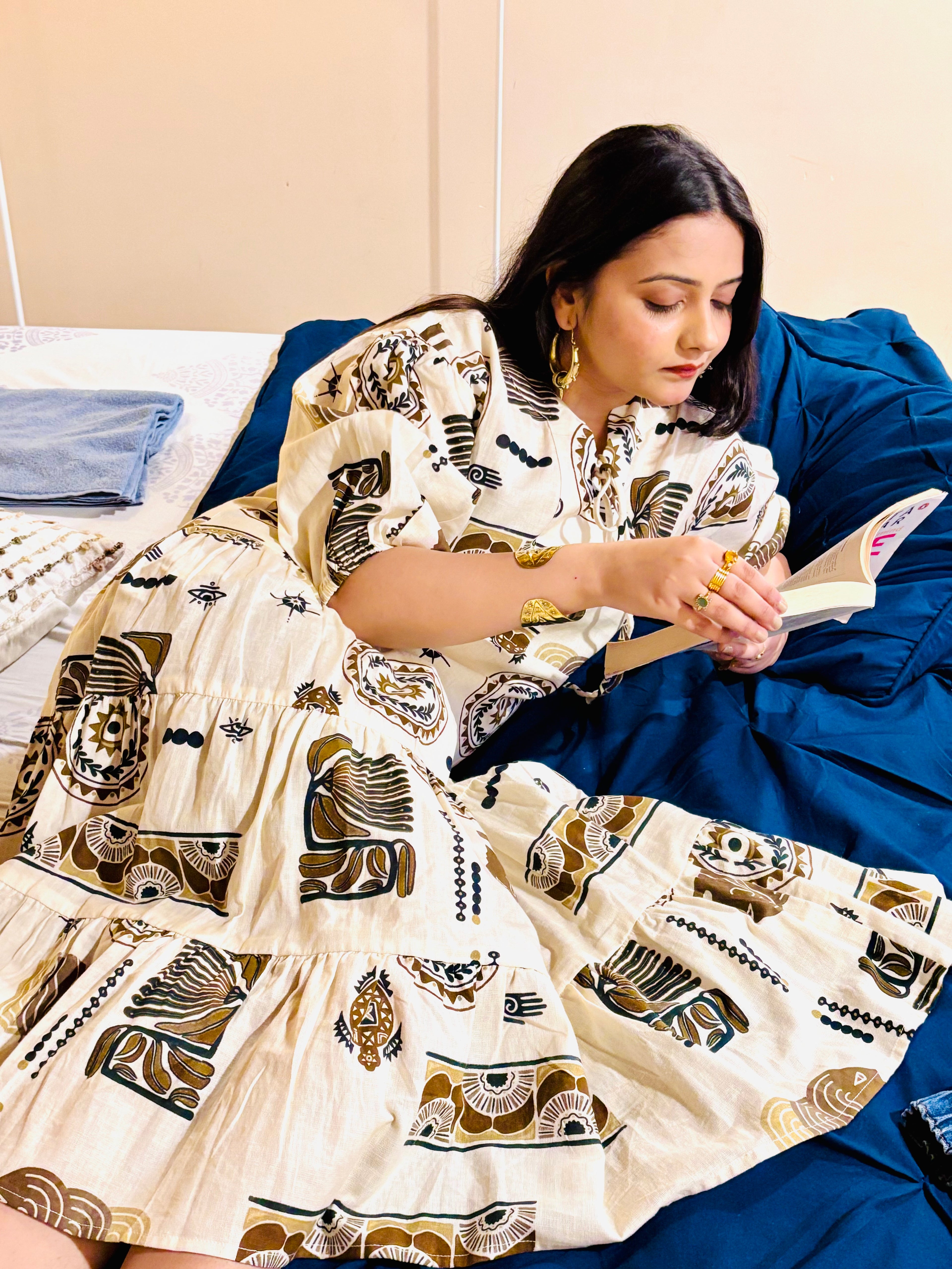 Sunset Mandala Dress