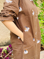 Women's Linen Cotton Shirtdress – Sparrow Sway
