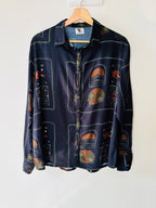 Charcoal Boho Shirt