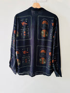 Charcoal Boho Shirt