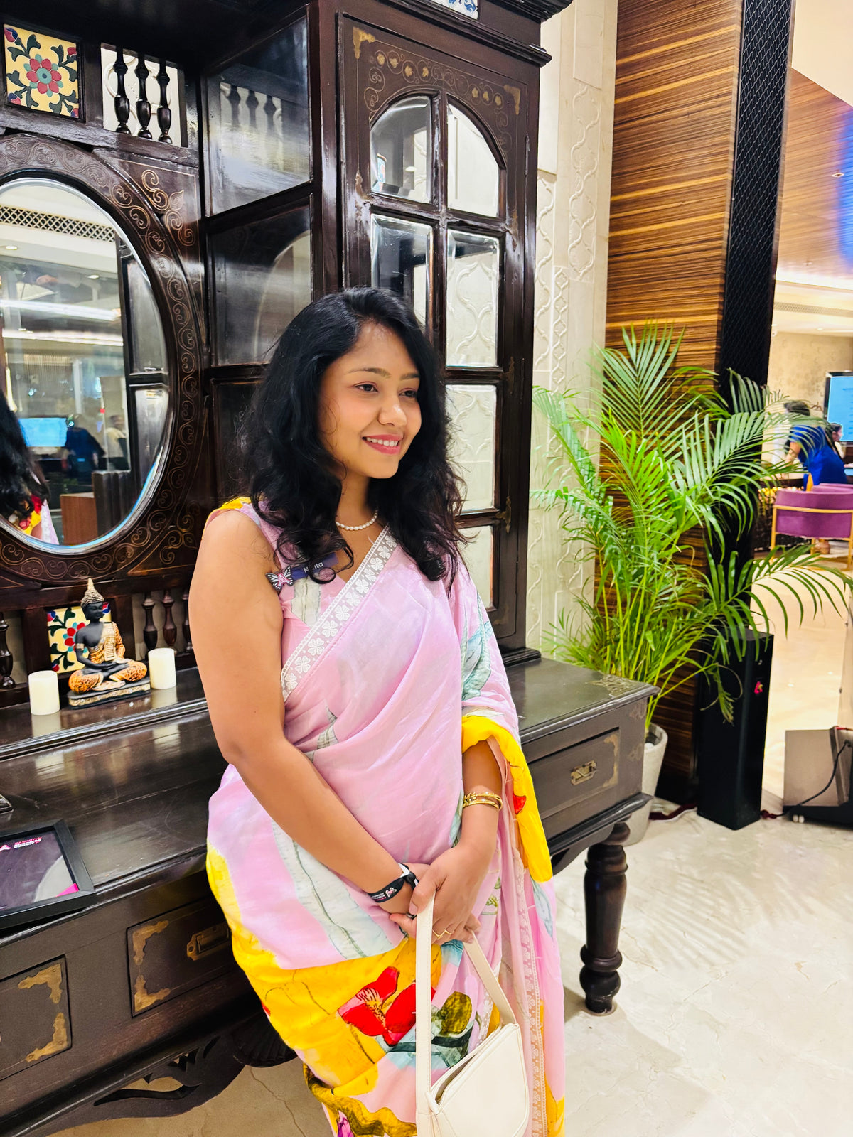 The Orchid Saree