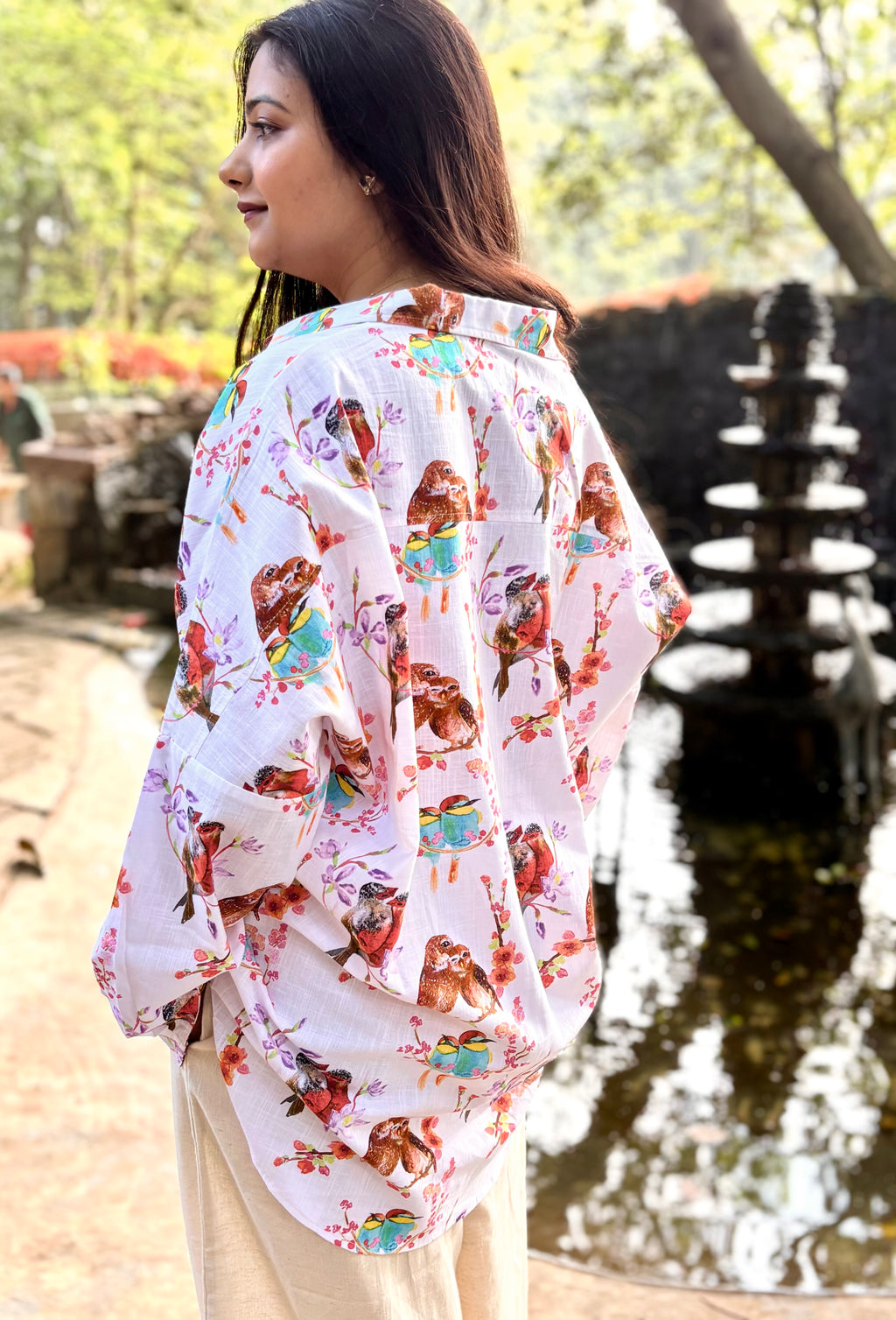 Lovebirds Flower Shirt