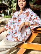 Lovebirds Flower Shirt